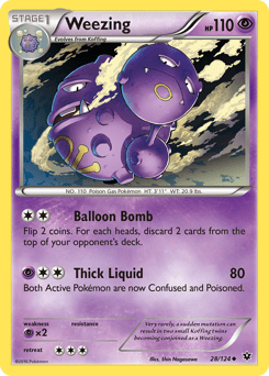 Weezing #28 from Fates Collide