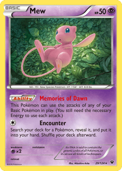 Mew #29 from Fates Collide