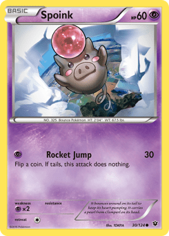 Spoink #30 from Fates Collide