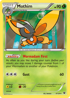 Mothim #4 from Fates Collide