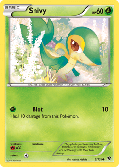 Snivy #5 from Fates Collide