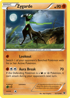 Zygarde #52 from Fates Collide