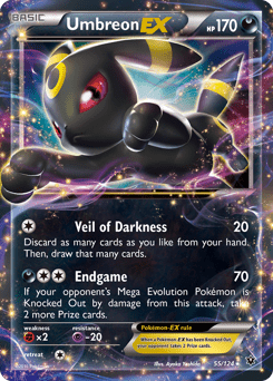 Umbreon-EX #55 from Fates Collide