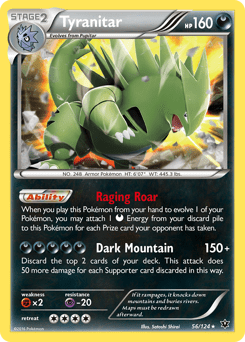 Tyranitar #56 from Fates Collide