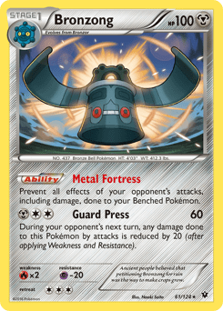 Bronzong #61 from Fates Collide