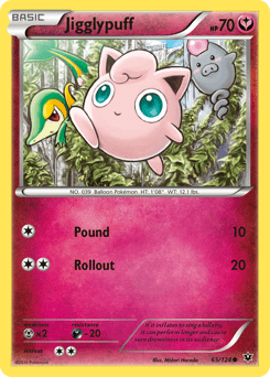 Jigglypuff #65 from Fates Collide