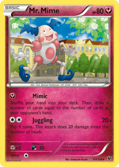 Mr. Mime #67 from Fates Collide