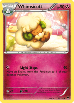 Whimsicott #71 from Fates Collide