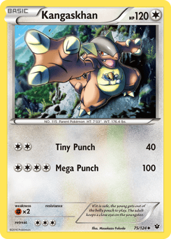 Kangaskhan #75 from Fates Collide