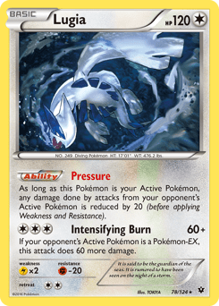 Lugia #78 from Fates Collide