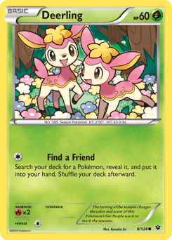 Deerling #8 from Fates Collide