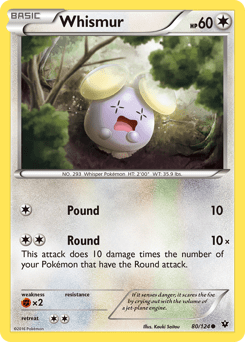 Whismur #80 from Fates Collide