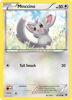Minccino #87 from Fates Collide