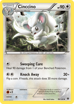 Cinccino #89 from Fates Collide