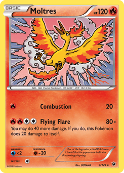 Moltres #9 from Fates Collide