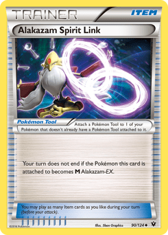 Alakazam Spirit Link #90 from Fates Collide