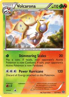 Volcarona #15 from Steam Siege
