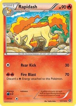 Rapidash #17 from Steam Siege
