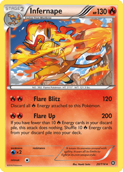 Infernape #20 from Steam Siege