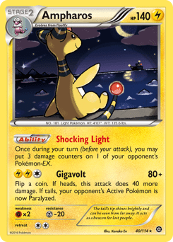 Ampharos #40 by Kanako Eo