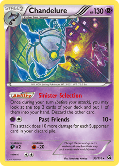 Chandelure #50 from Steam Siege