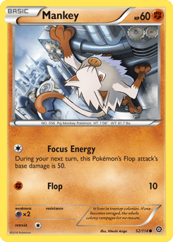 Mankey #52 from Steam Siege
