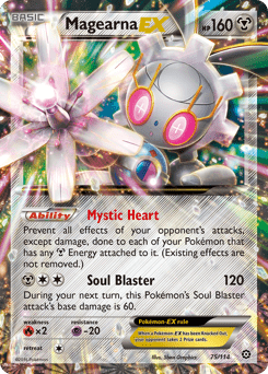 Magearna-EX #75 from Steam Siege