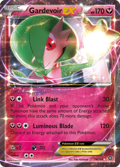 Gardevoir-EX #78 from Steam Siege