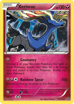 Xerneas #81 from Steam Siege
