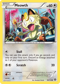 Meowth #88 from Steam Siege
