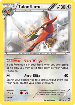 Talonflame #96 from Steam Siege