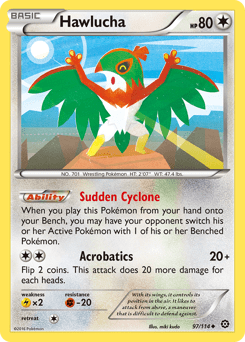 Hawlucha #97 from Steam Siege