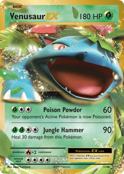 Venusaur-EX #1 from Evolutions