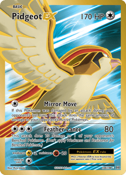 Pidgeot-EX #104 from Evolutions