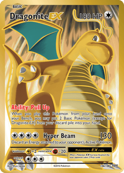 Dragonite-EX #106 from Evolutions