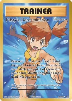 Misty's Determination #108 from Evolutions