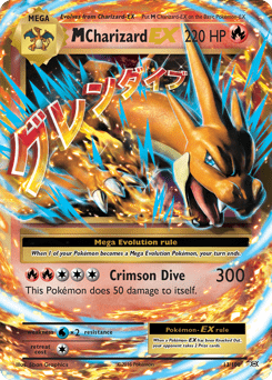 M Charizard-EX #13 from Evolutions