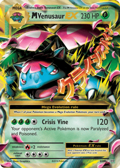 M Venusaur-EX #2 from Evolutions