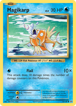 Magikarp #33 from Evolutions