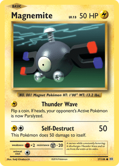 Magnemite #37 from Evolutions