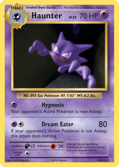 Haunter #48 from Evolutions