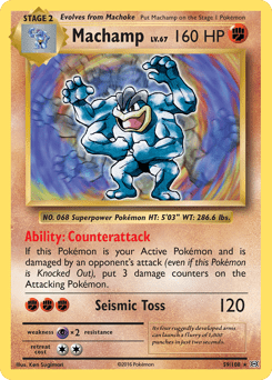 Machamp #59 from Evolutions