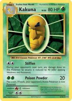 Kakuna #6 from Evolutions