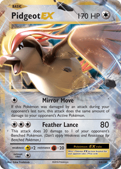 Pidgeot-EX #64 from Evolutions