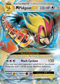 M Pidgeot-EX #65 from Evolutions