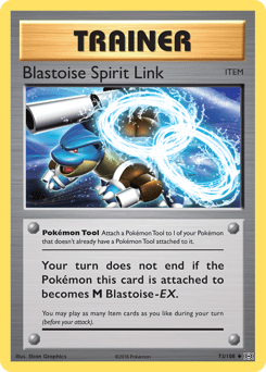Blastoise Spirit Link #73 from Evolutions