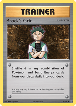 Brock's Grit #74 from Evolutions