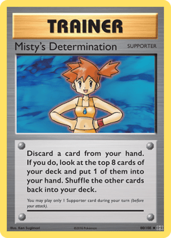 Misty's Determination #80 from Evolutions