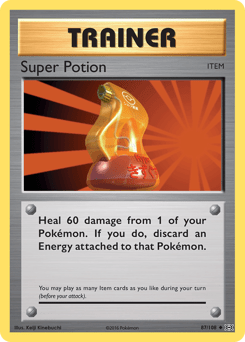 Super Potion #87 from Evolutions