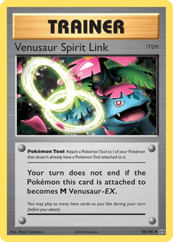 Venusaur Spirit Link #89 from Evolutions